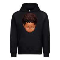 Black cute afro boy Urban Hoodie - texasbilliewilder