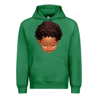 Emerald cute afro boy Urban Hoodie - texasbilliewilder