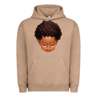 Pigment Burro cute afro boy Urban Hoodie - texasbilliewilder