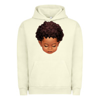 Pigment Pistachio cute afro boy Urban Hoodie - texasbilliewilder