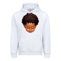 White cute afro boy Urban Hoodie - texasbilliewilder