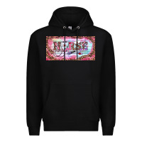 Black Valentine's Day Nurse Premium Hoodie - RanaPortraitStore