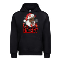 Black big nick energy afro santa Urban Hoodie - RanaPortraitStore