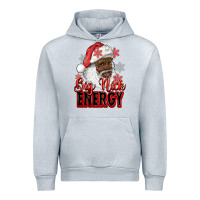 Heather Grey big nick energy afro santa Urban Hoodie - RanaPortraitStore