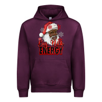 Mauve Wine big nick energy afro santa Urban Hoodie - RanaPortraitStore