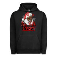 Pigment Black big nick energy afro santa Urban Hoodie - RanaPortraitStore