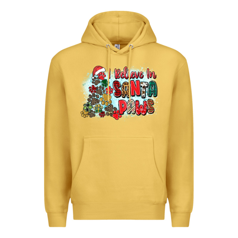 I Believe In Santa Paws Premium Hoodie by Zillion Design Studio | Teevron