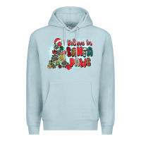 Blue Mist i believe in santa paws Premium Hoodie - Zillion Design Studio