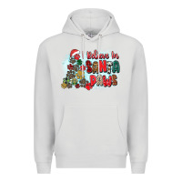 Dove Grey i believe in santa paws Premium Hoodie - Zillion Design Studio