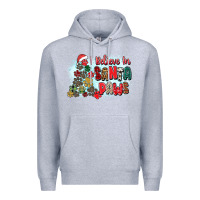 Heather Grey i believe in santa paws Premium Hoodie - Zillion Design Studio