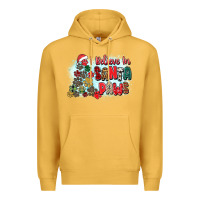 Mustard i believe in santa paws Premium Hoodie - Zillion Design Studio