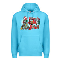 Ocean Blue i believe in santa paws Premium Hoodie - Zillion Design Studio