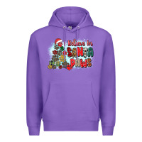 Purple i believe in santa paws Premium Hoodie - Zillion Design Studio