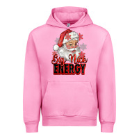 Fuchsia Pink big nick energy santa claus Urban Hoodie - RanaPortraitStore