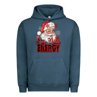 Pigment Midnight Navy big nick energy santa claus Urban Hoodie - RanaPortraitStore