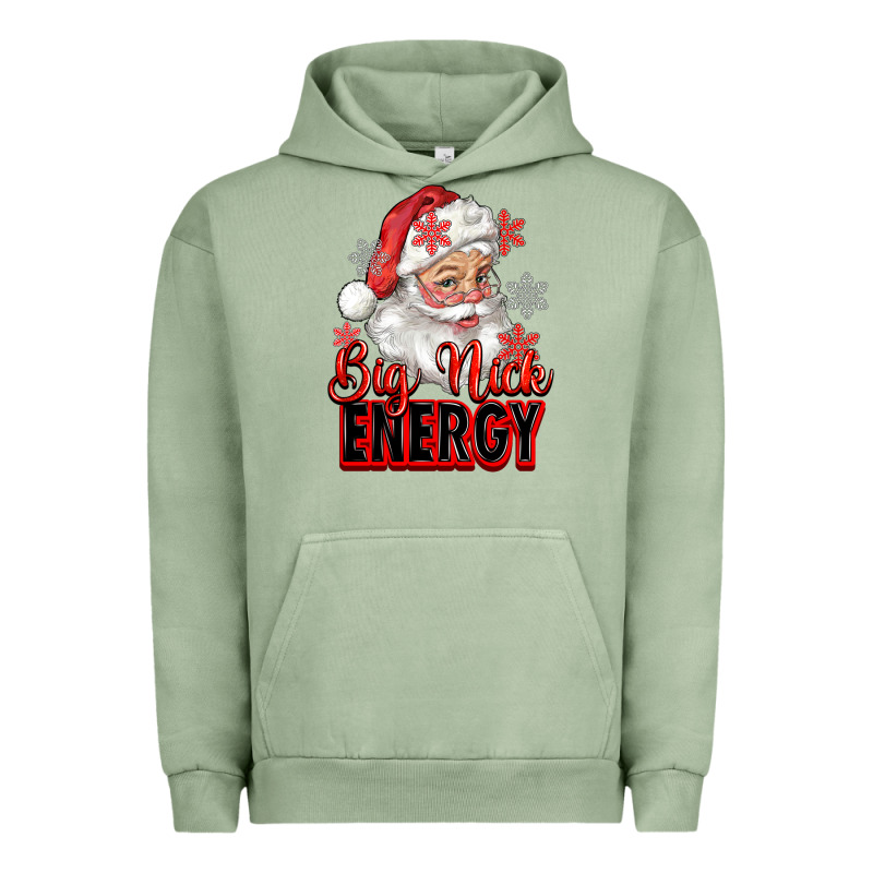 Big Nick Energy Santa Claus Urban Hoodie by RanaPortraitStore | Teevron