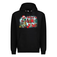 Black i believe in santa paws Premium Hoodie - Zillion Design Studio