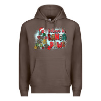 Coffee i believe in santa paws Premium Hoodie - Zillion Design Studio