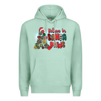 Seafoam i believe in santa paws Premium Hoodie - Zillion Design Studio