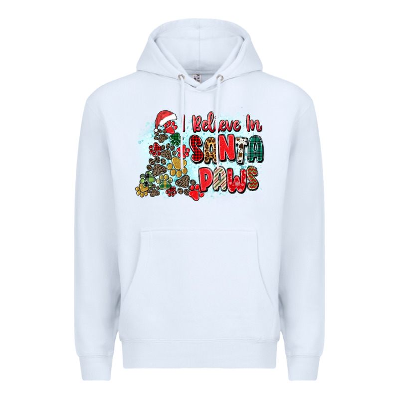 I Believe In Santa Paws Premium Hoodie by Zillion Design Studio | Teevron