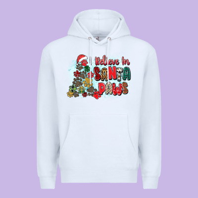 I Believe In Santa Paws Premium Hoodie Designed By Zillion Design Studio