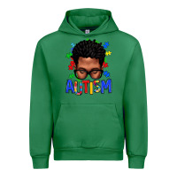Emerald autism afro man Urban Hoodie - texasbilliewilder