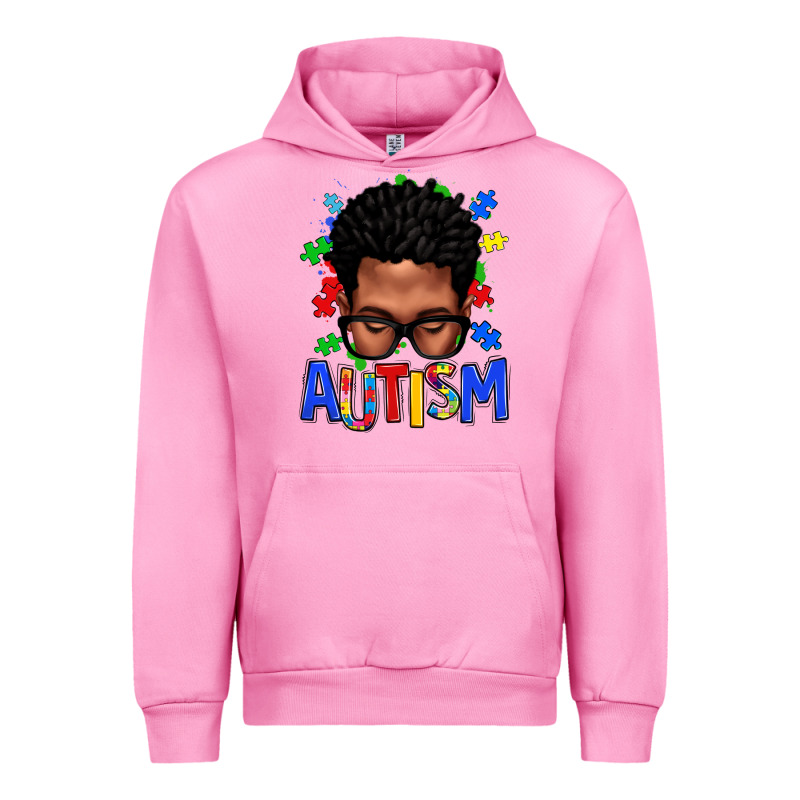 Autism Afro Man Urban Hoodie by texasbilliewilder | Teevron
