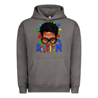 Pigment Tornado autism afro man Urban Hoodie - texasbilliewilder