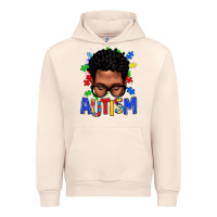 Sandshell autism afro man Urban Hoodie - texasbilliewilder