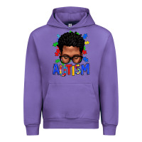 Tulip autism afro man Urban Hoodie - texasbilliewilder