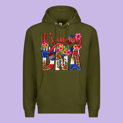 Premium Hoodie its in my dna dominican republic