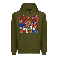 Army Green its in my dna dominican republic Premium Hoodie - texasbilliewilder