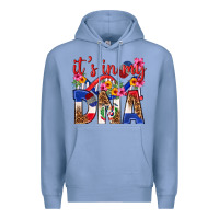 Colony Blue its in my dna dominican republic Premium Hoodie - texasbilliewilder