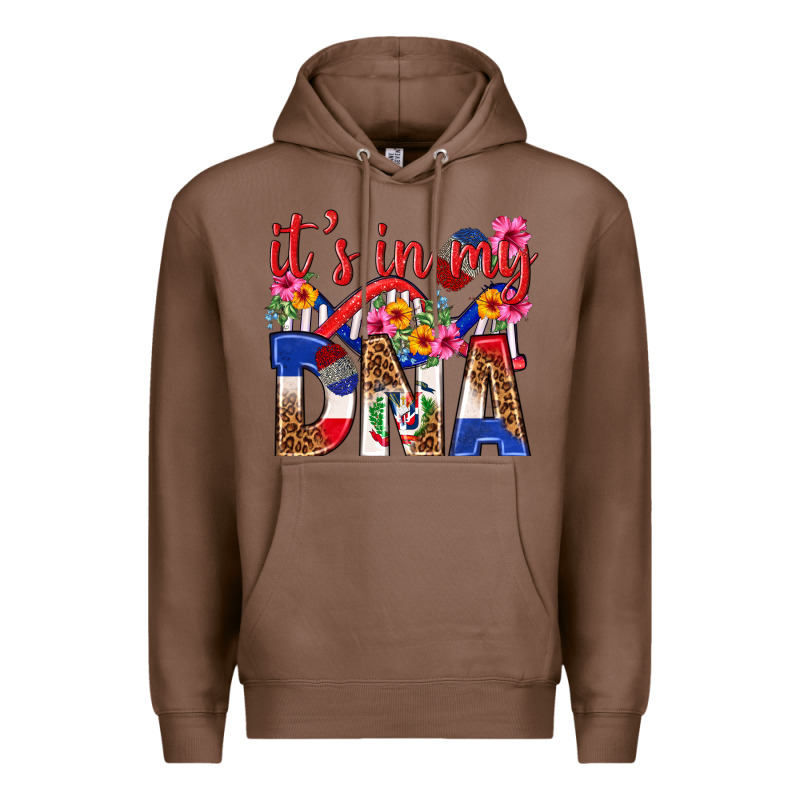 Its In My Dna Dominican Republic Premium Hoodie by texasbilliewilder | Teevron
