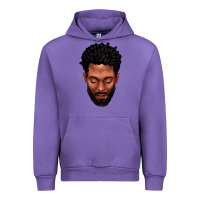 Tulip bearded black man portrait Urban Hoodie - texasbilliewilder