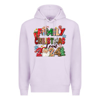 Lilac family christmas crew 2024 Premium Hoodie - Zillion Design Studio