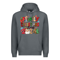 Rock family christmas crew 2024 Premium Hoodie - Zillion Design Studio