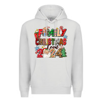 Dove Grey family christmas crew 2024 Premium Hoodie - Zillion Design Studio