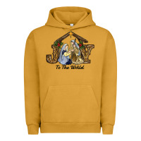 Pigment Peanut Butter Joy To The World Baby Jesus Christmas Urban Hoodie - RanaPortraitStore