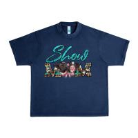 Navy show mom pigs Urban Heavy Tee - Artiststas