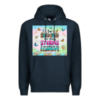 Navy ive survived too many storms Premium Hoodie - texasbilliewilder