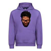 Tulip bearded black man portrait Urban Hoodie - texasbilliewilder