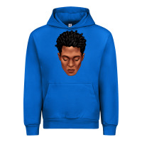 Cobalt black man portrait Urban Hoodie - texasbilliewilder