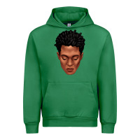 Emerald black man portrait Urban Hoodie - texasbilliewilder