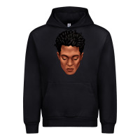Foreset Green black man portrait Urban Hoodie - texasbilliewilder