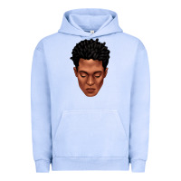 Pigment Grape Ice black man portrait Urban Hoodie - texasbilliewilder