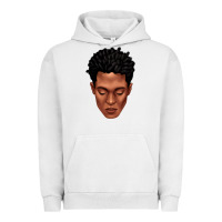 Pigment Lunar Rock black man portrait Urban Hoodie - texasbilliewilder