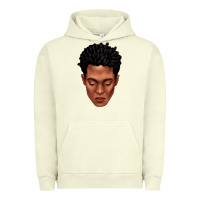 Pigment Pistachio black man portrait Urban Hoodie - texasbilliewilder