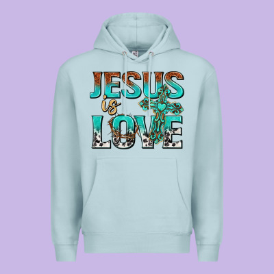 Premium Hoodie jesus is love