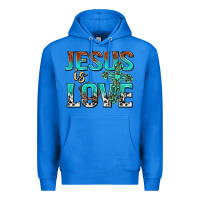 True Royal jesus is love Premium Hoodie - texasbilliewilder